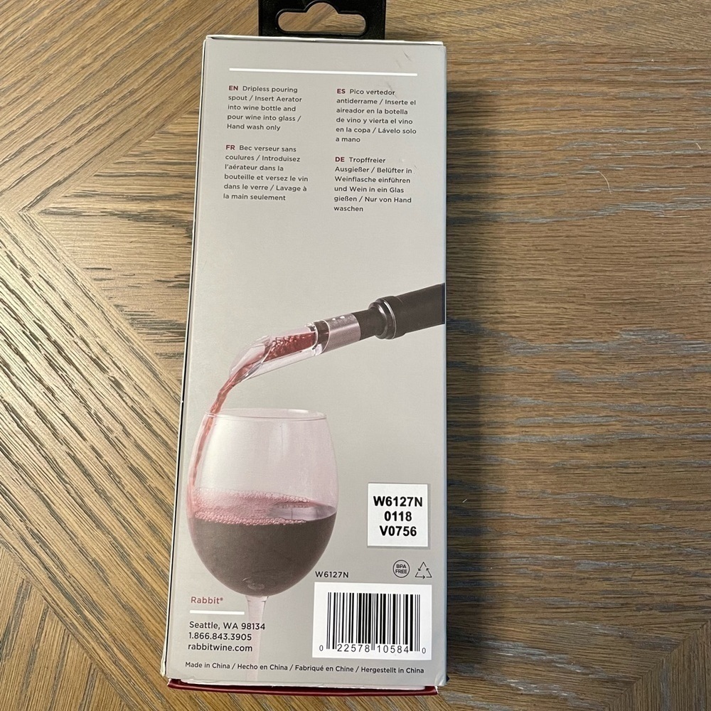 New Rabbit Super Wine Aerator - Picture 6 of 9